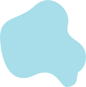 blue irregular shape